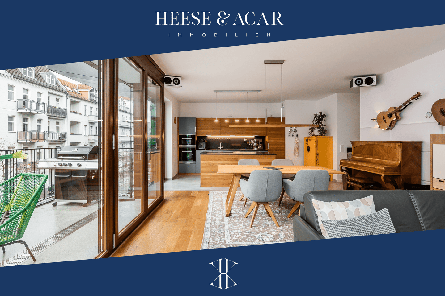 Neubau in Prenzlauer Berg: Großzügige 3-Raum-Wohnung mit 2 Balkonen & moderner EBK, 10439 Berlin (Pankow Prenzlauer Berg)