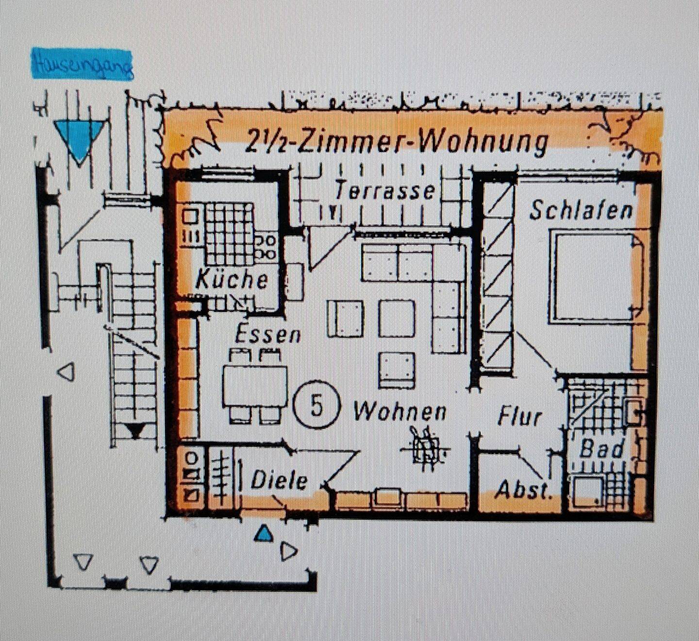 2,5-Zimmer-Wohnung mit Einbauküche sucht neuen Mieter in Leonberg, 71229 Leonberg