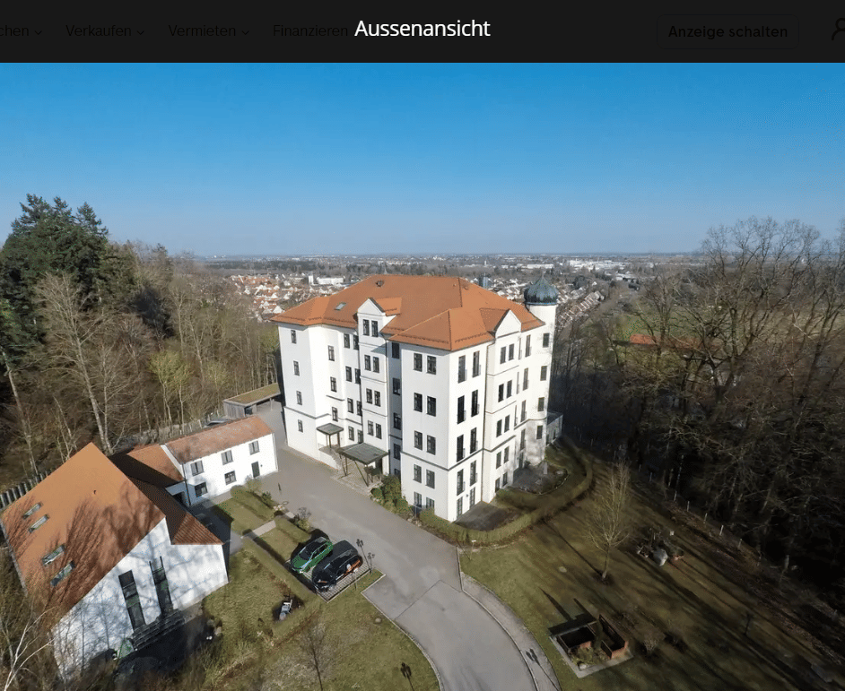 Wohnen in Schloss Straßberg bei Augsburg, 86199 Augsburg (Bergheim Göggingen Haunstetten Inningen)