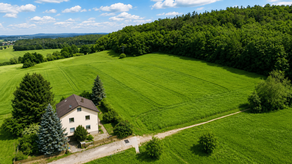 Brandlberg-Idylle trifft urbanen Lifestyle – Stilvolles Zweifamilienhaus mit großzügigem Wohnkomfort im Grünen, 93055 Regensburg (Brandlberg-Keilberg Burgweinting-Harting Innenstadt Ostenviertel Schwabelweis)