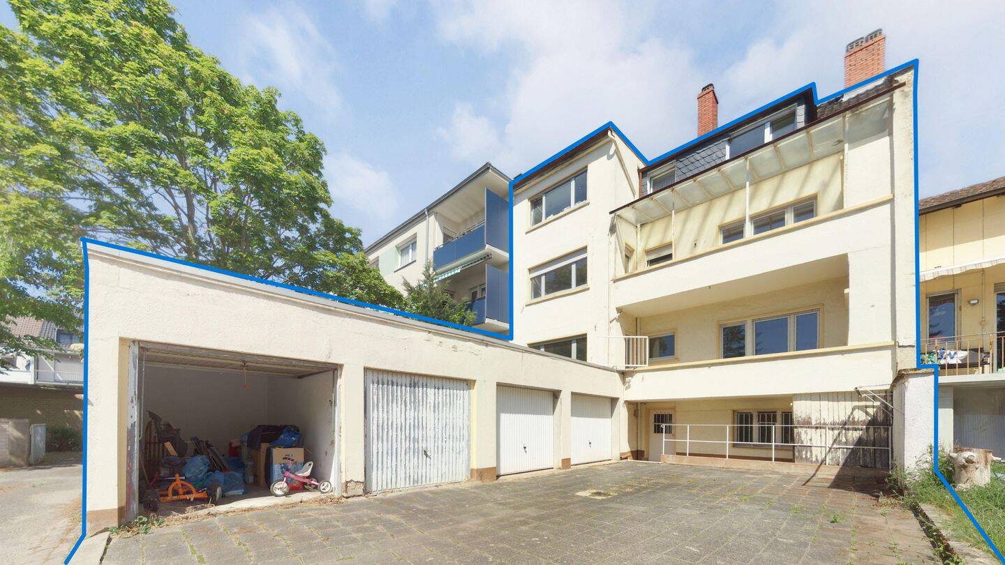 Frei verfügbares 4-MFH mit Entwicklungspotential in Friesenheim, 67063 Ludwigshafen am Rhein (Friesenheim/Nord)
