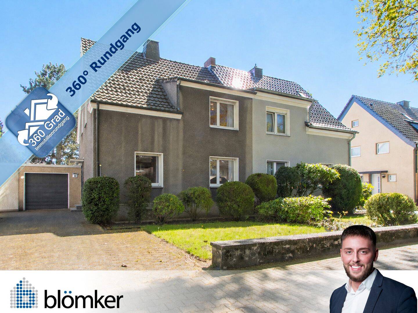 Blömker! Sonniges Ein-/Zweifamilienhaus in Bestlage von GE-Buer mit Garten, Garage und Terrasse!, 45894 Gelsenkirchen (Buer)