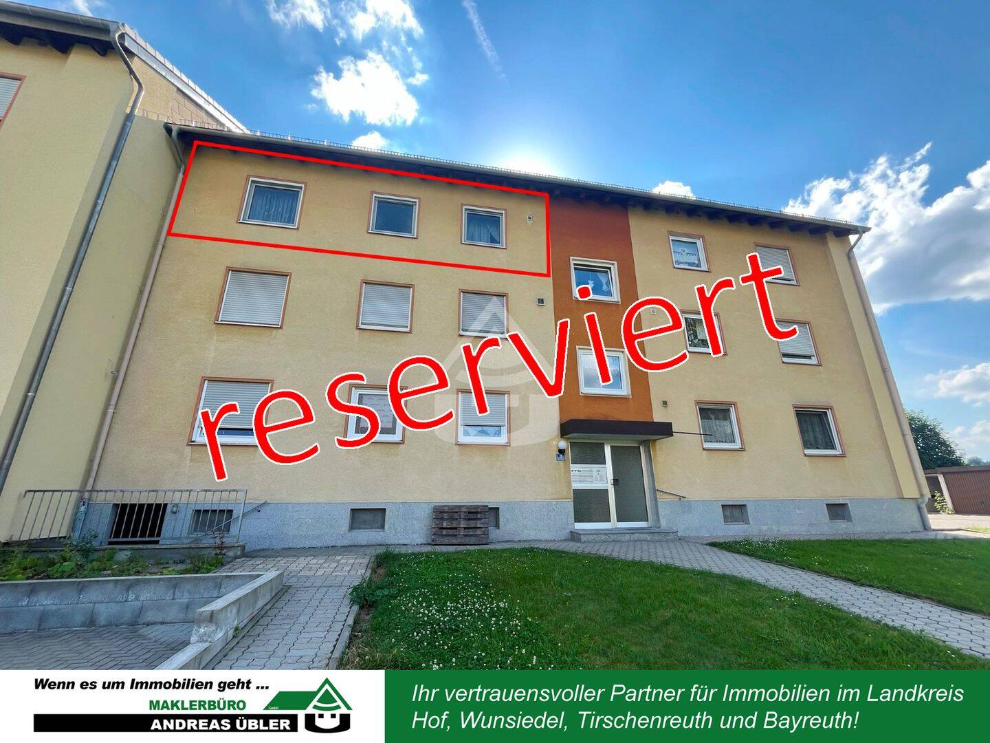 Attraktive Eigentumswohnung – sofort bezugsfrei, 95158 Kirchenlamitz