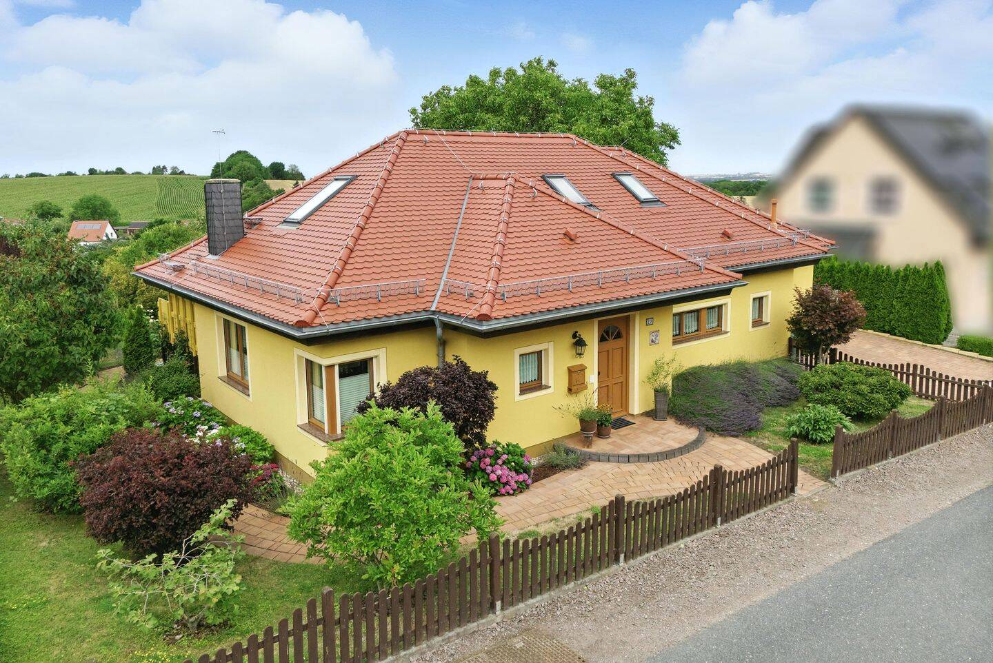 Mediterranes Anwesen in ländlicher Idylle von Klipphausen/ OT Bockwen, 1665 Klipphausen