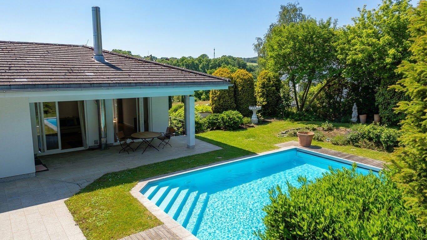 Exklusive Poolvilla in Toplage, 35037 Marburg