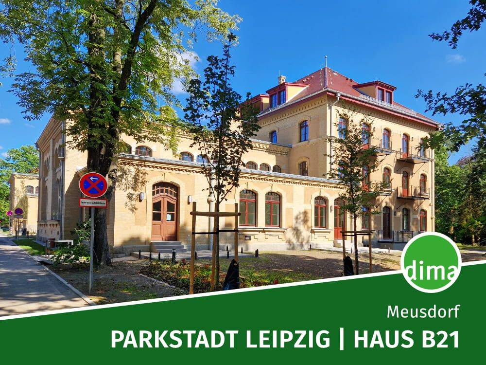 ERSTBEZUG Parkstadt Leipzig | Ost-Balkon, Vollbad, Parkett, Fußbodenheizung, Stellplatz, Lift u.v.m., 4289 Leipzig (Meusdorf Probstheida)
