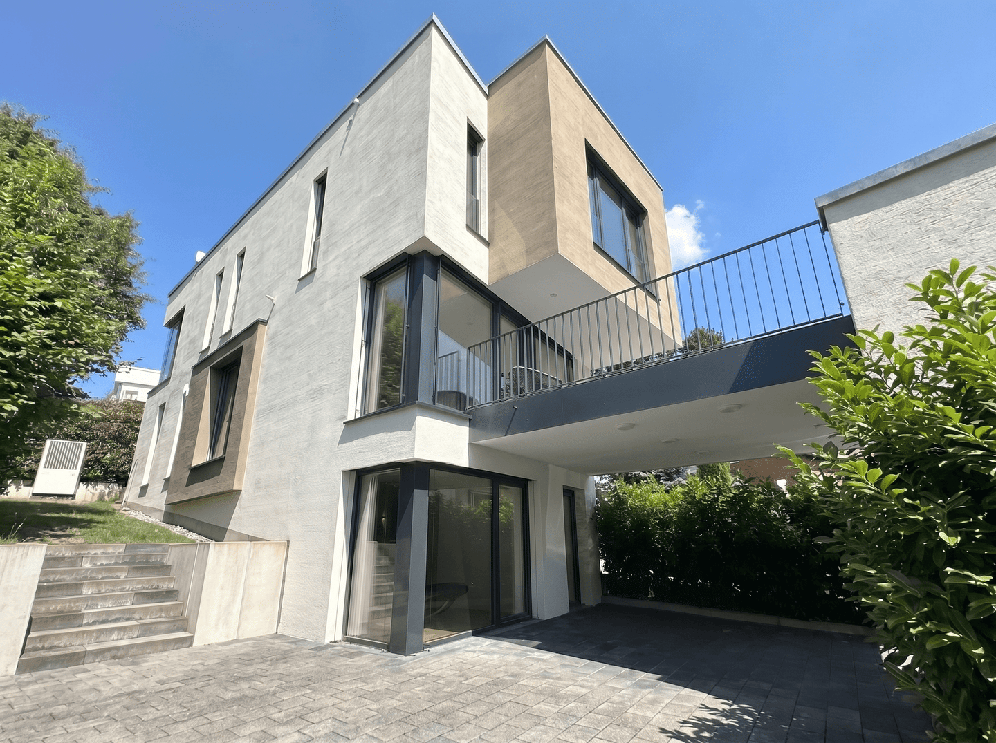 Top-Effizienzklasse A+: Modernes Quadrat-Designhaus (2019) mit PV & Wärmepumpe in Beilstein, 71717 Beilstein