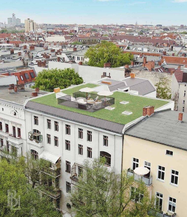 Dachgeschossrohling mit Baugenehmigung,Aufzug &spektakulärer Dachterrasse in Bestlage Charlottenburg, 14057 Berlin (Charlottenburg-Wilmersdorf Charlottenburg Westend)