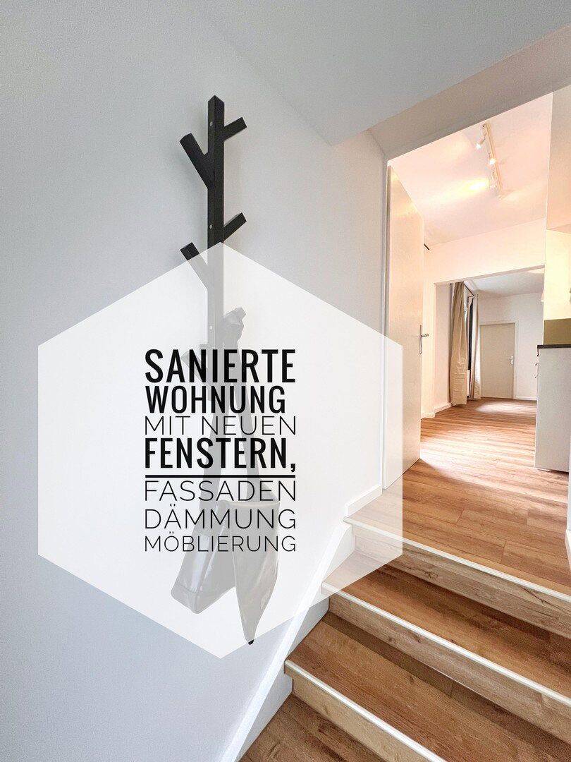 Einfach einziehen: Sanierte & möblierte Wohnung – Nähe Siggi & Nordpark, 33613 Bielefeld (Babenhausen Gellershagen Innenstadt)