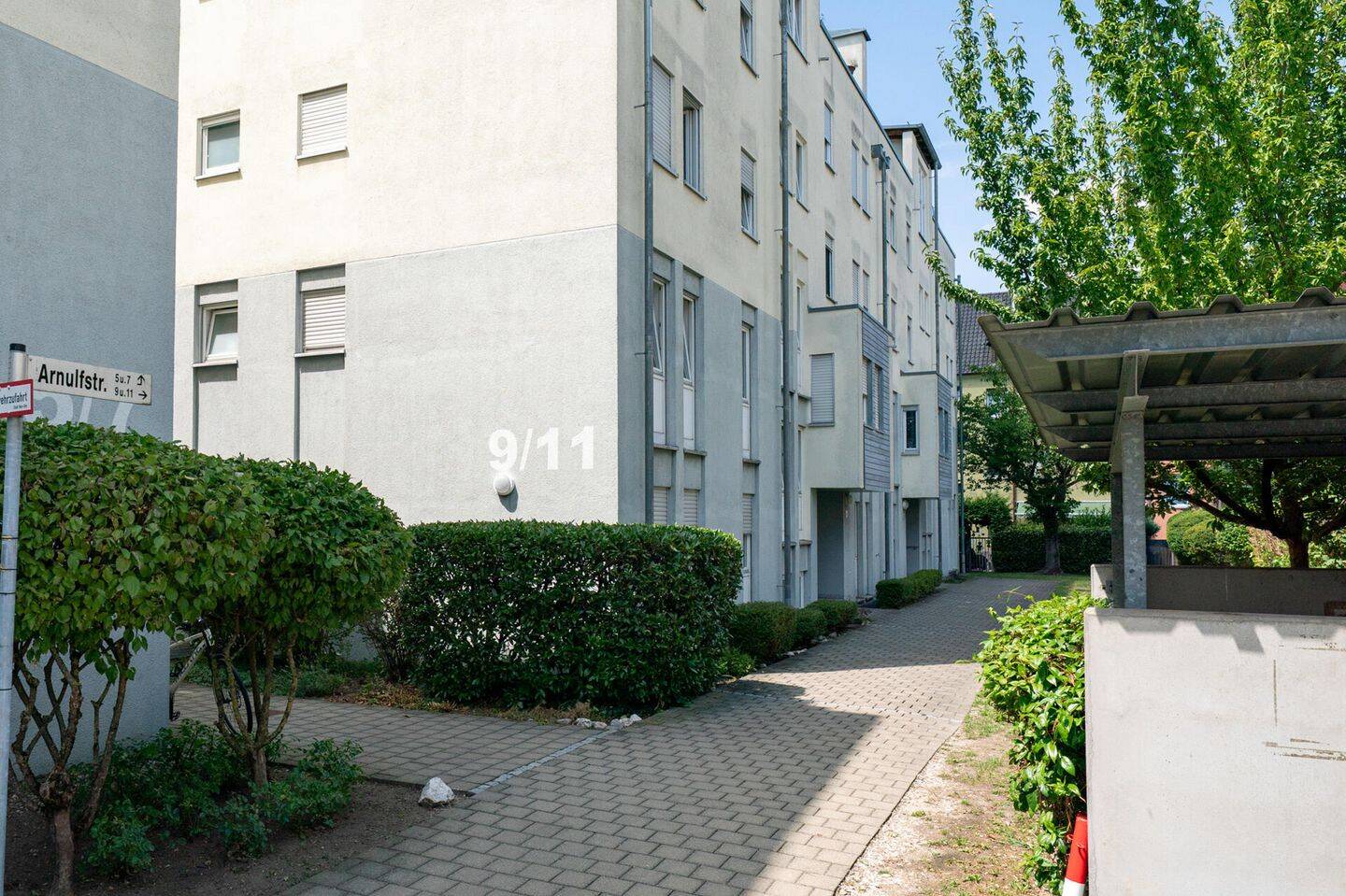 Zentral wohnen in Neu-Ulm: 2,5 Zi. mit Terrasse und Gartenanteil, 89231 Neu-Ulm