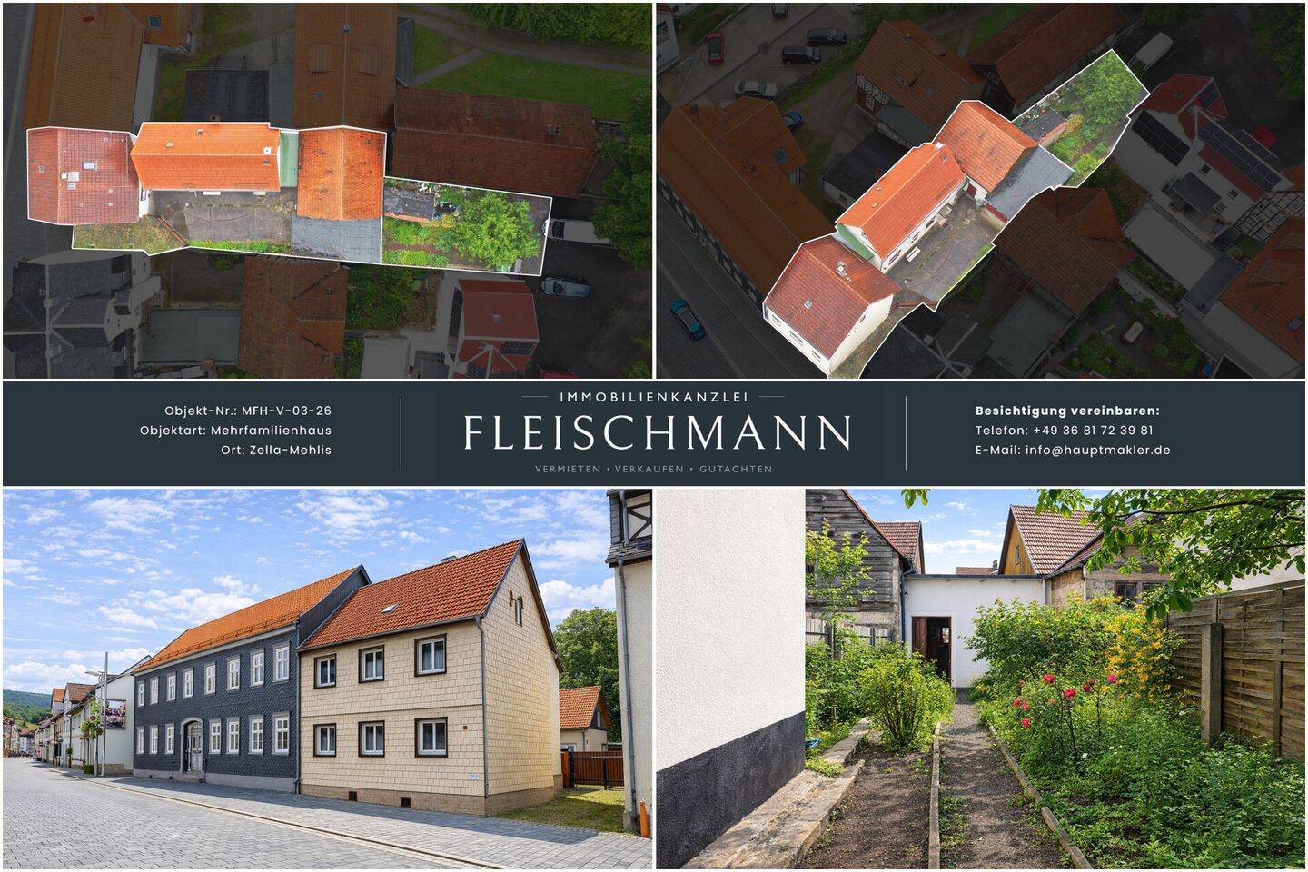 Historisches 2-Familienhaus mit Scheune und großem Entwicklungspotenzial, 98544 Zella-Mehlis