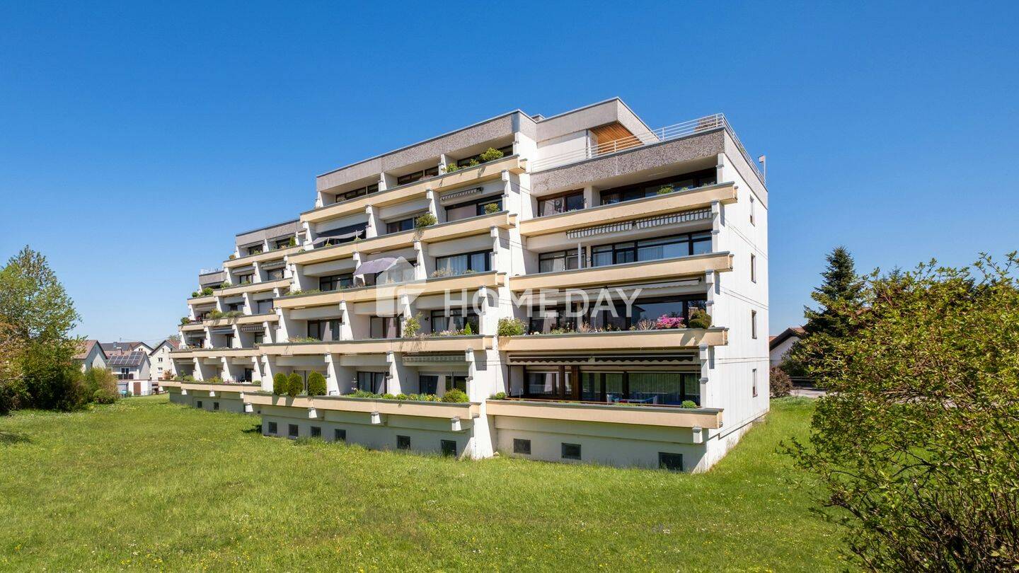 Erbbaurecht: Kompakte Wohnqualität mit Balkon – gut geschnitten mit Blick ins Grüne, 87448 Waltenhofen