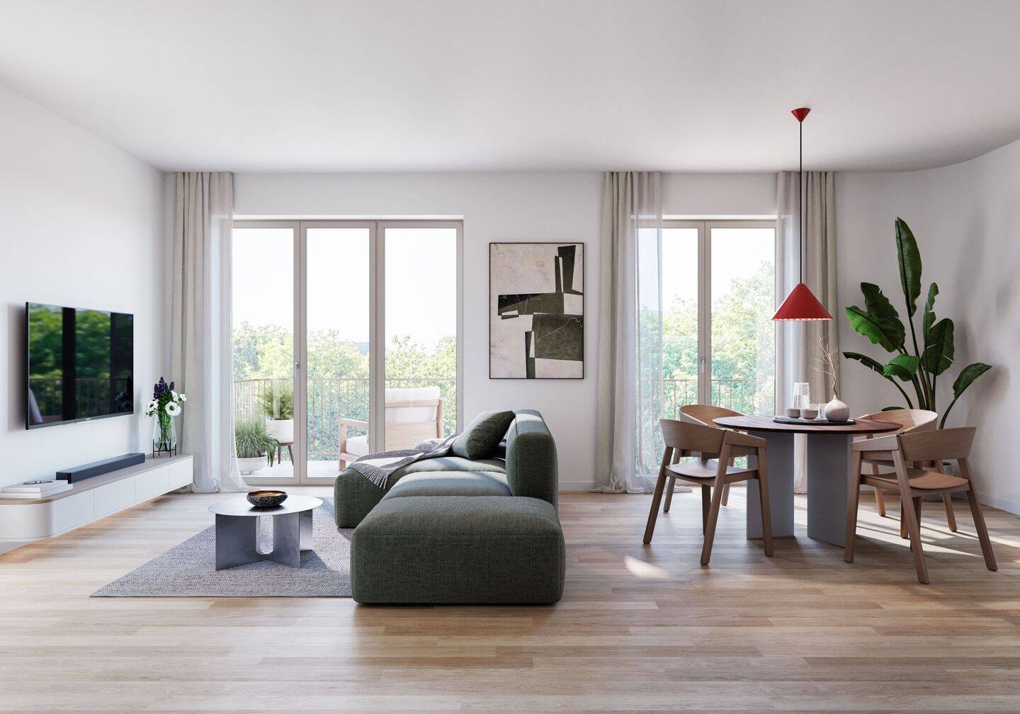 Zeitlose Architektur & moderner Wohnkomfort – stilvoller Neubau-Erstbezug mit Balkon, 10407 Berlin (Pankow Kleingartenanlage Grönland Kleingartenanlage Neues Heim Kleingartenanlage Volkspark Prenzlauer Berg Prenzlauer Berg)