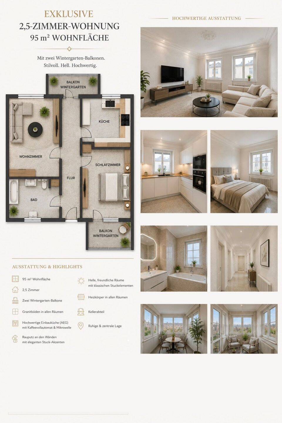 2,5 Zimmer Wohnung in Günzburg, 89312 Günzburg