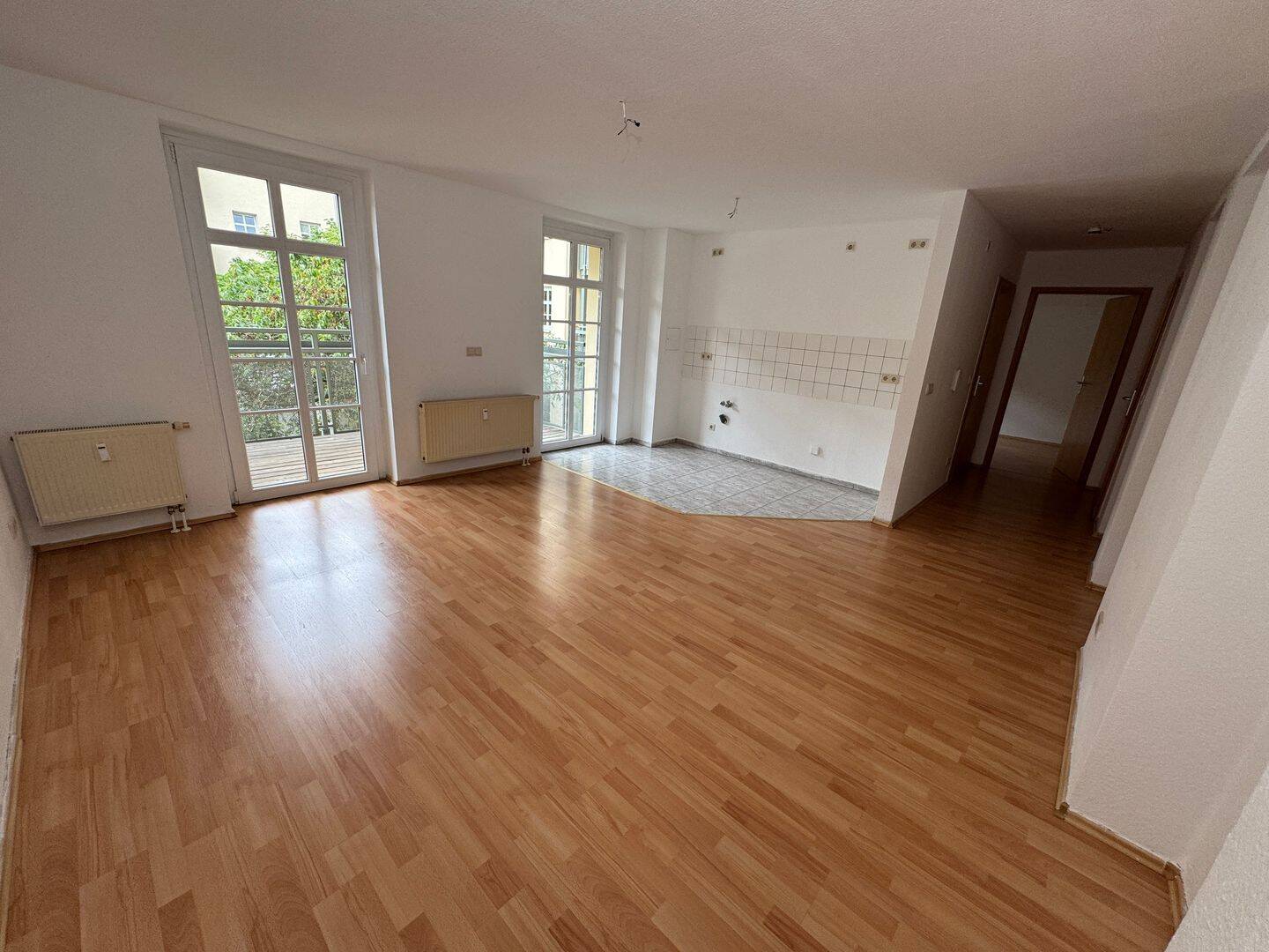 Offenes Wohnen mit Balkon und Aufzug! Zwei-Zimmer Wohnung im Ostviertel (WE8), 7546 Gera