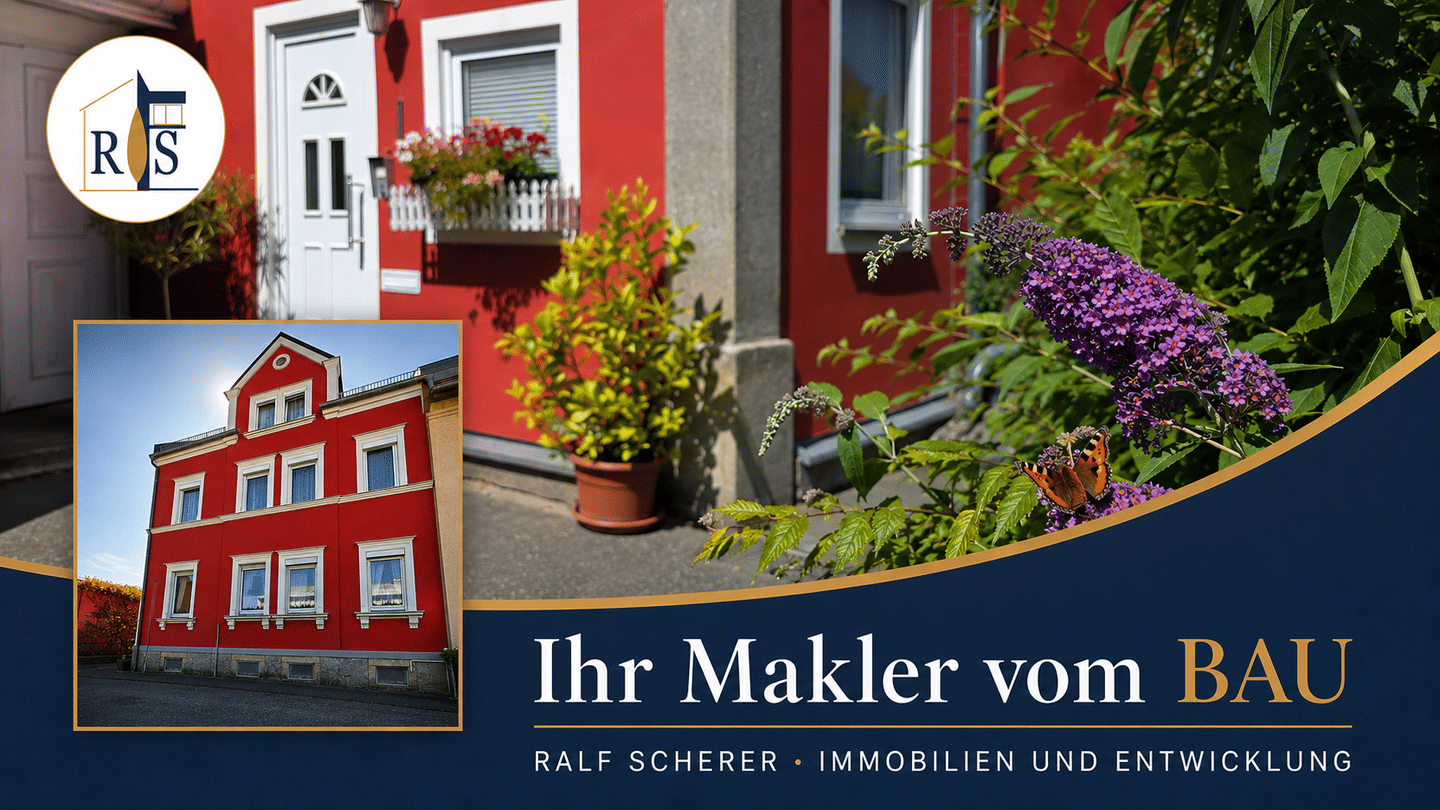 Ganzes Haus für sich: Einfamilienhaus in Rehau – 8 Zimmer, Garten & 2 Garagen, zeitnah frei, 95111 Rehau