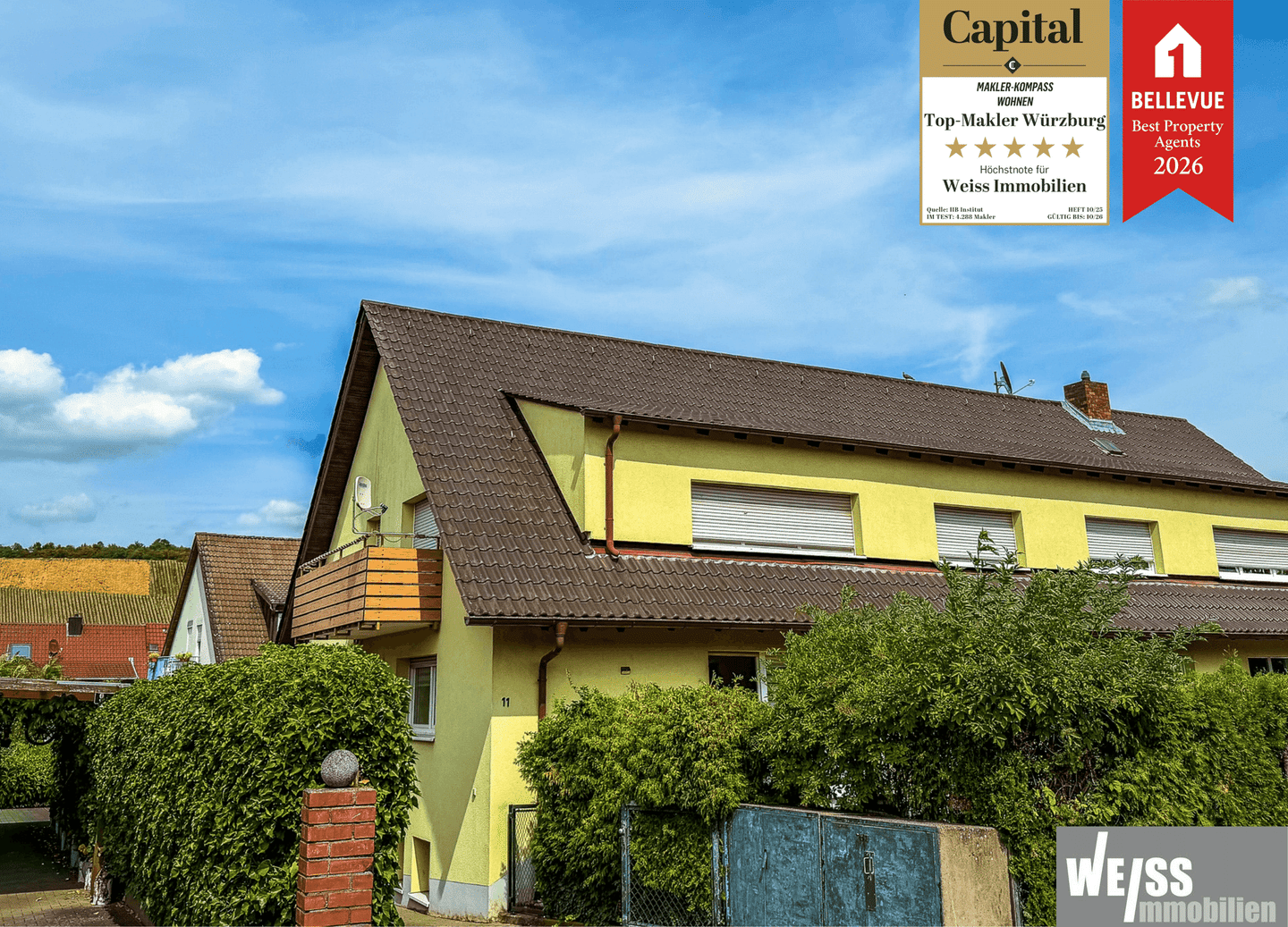 Vermietete 4-Zimmer-Wohnung mit Außenstellplatz, 97084 Würzburg (Heidingsfeld Heuchelhof Rottenbauer)