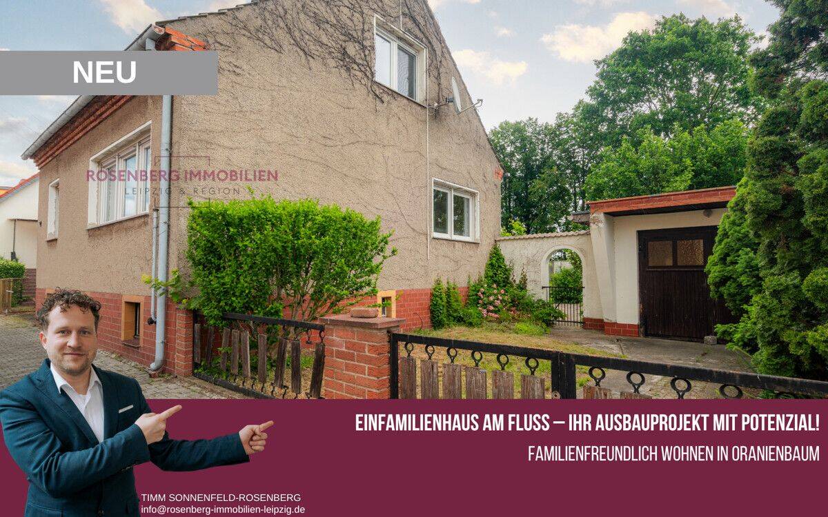 Einfamilienhaus am Fluss – Familienfreundlich wohnen in Oranienbaum, 6785 Oranienbaum-Wörlitz