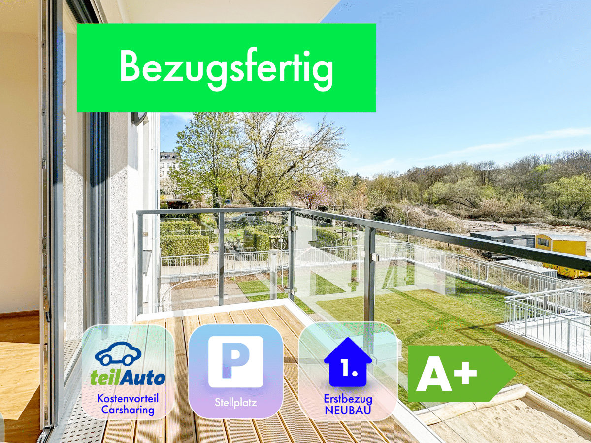 *** Exklusiver ERSTBEZUG * Neubau * 3 Zimmer * ENERGIEKONZEPT* EBK ***, 4159 Leipzig (Lützschena-Stahmeln Möckern Wahren)