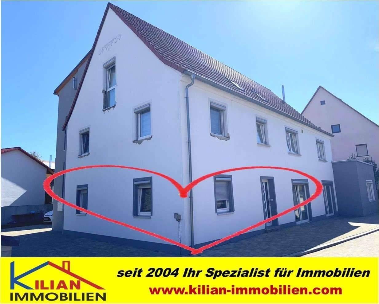 KILIAN IMMOBILIEN!  KOMPLETT RENOVIERTE 3 ZI. ERGESCHOSS ETW MIT 77 M² IM 4-PART.HAUS IN RÖTTENBACH! TAGESLICHTBAD!, 91187 Röttenbach