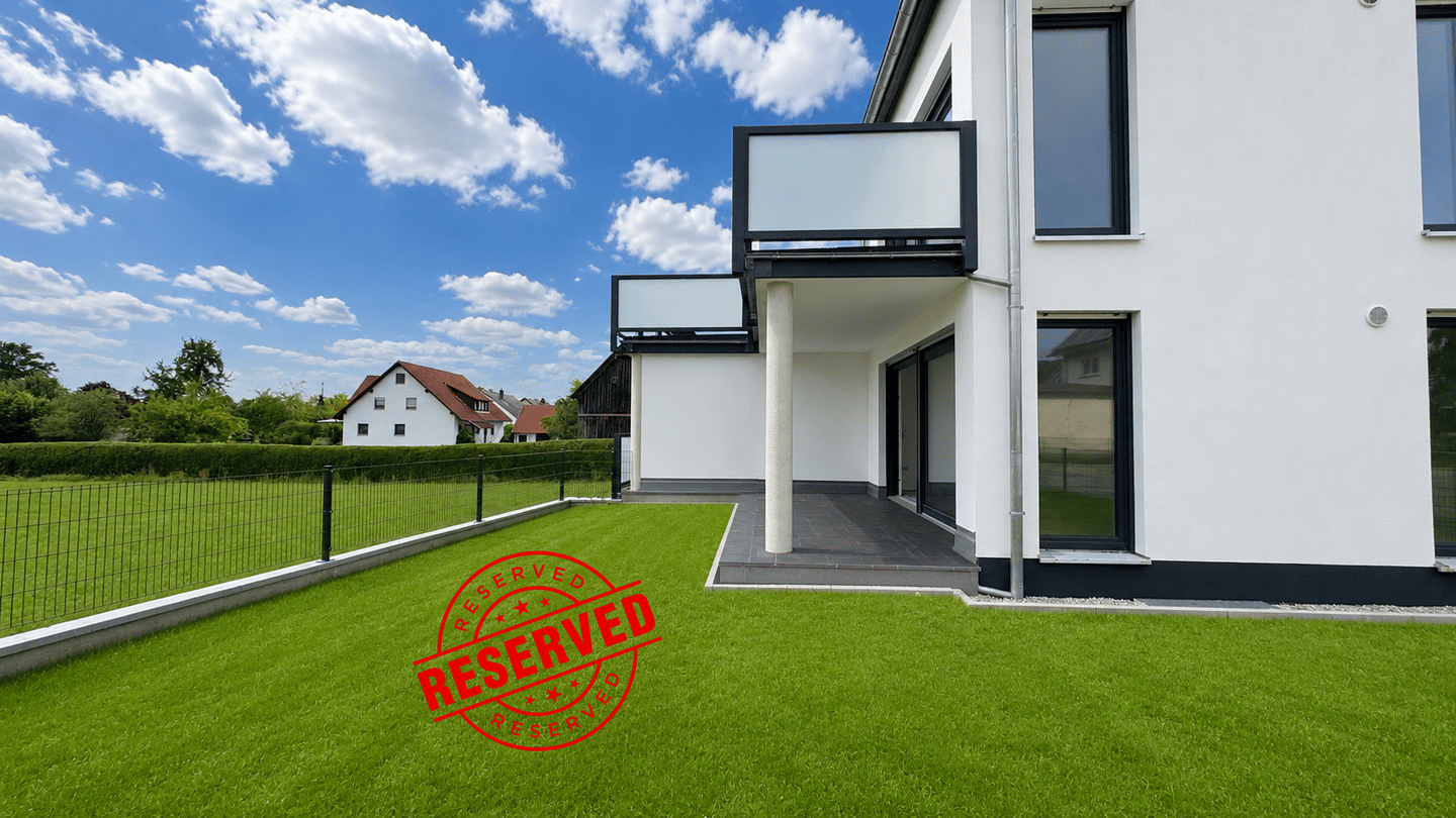 Attraktive 3-Zimmer-Erdgeschosswohnung mit eigenem Garten und Terrasse – RESERVIERT, 90584 Allersberg