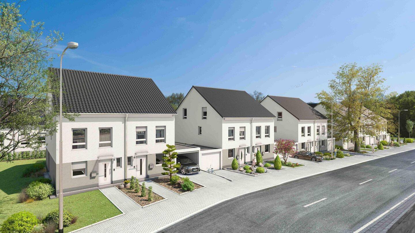 Exklusive Doppelhaushälfte mit Garten, Terrasse, Einbauküche und Garage in Wetzlar, 35586 Wetzlar