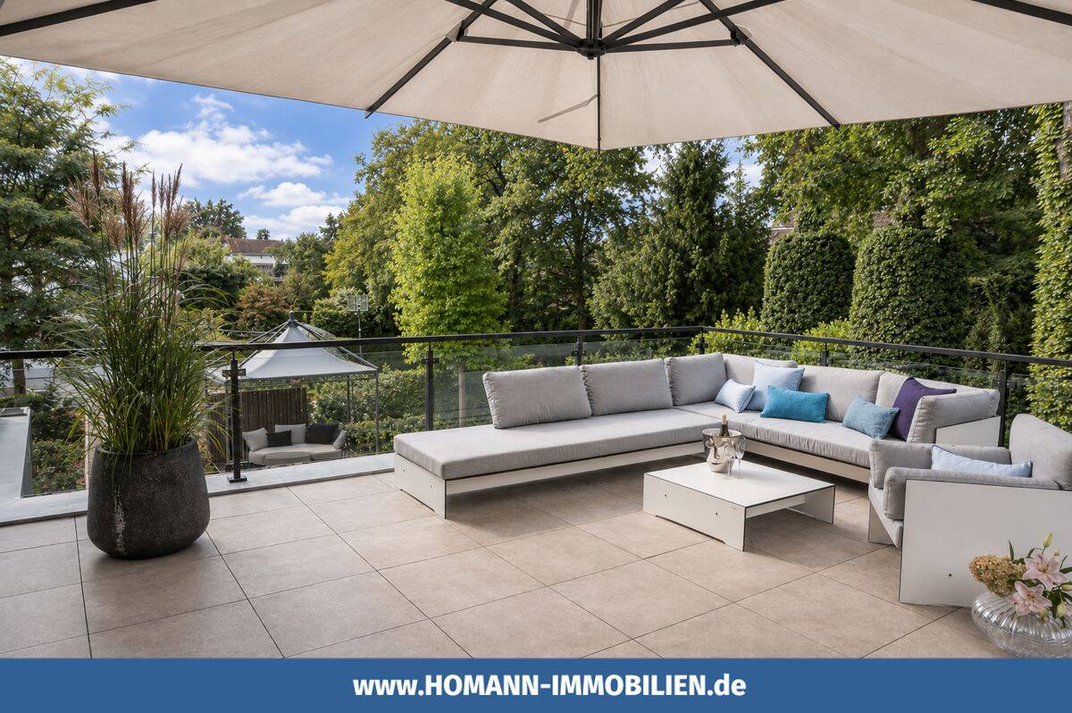 Penthouse-Flair mit Weitblick: Exklusive Maisonette mit Galerie und großen Dachterrassen – 48155 Münster – Bild 1 von 1