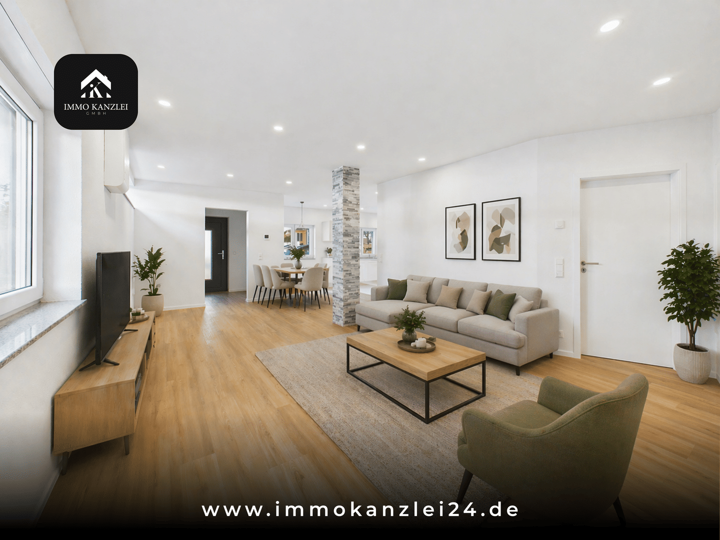 Zukunftssicher wohnen – kernsanierte 3-Zimmer-Wohnung mit Technik-Upgrade, 77749 Hohberg
