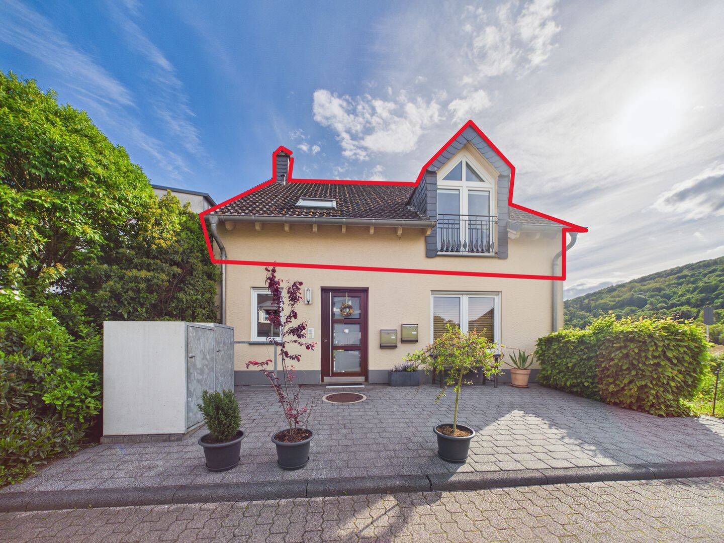 Helle Wohnung mit Balkon und freiem Ausblick in Trier-Euren, 54294 Trier