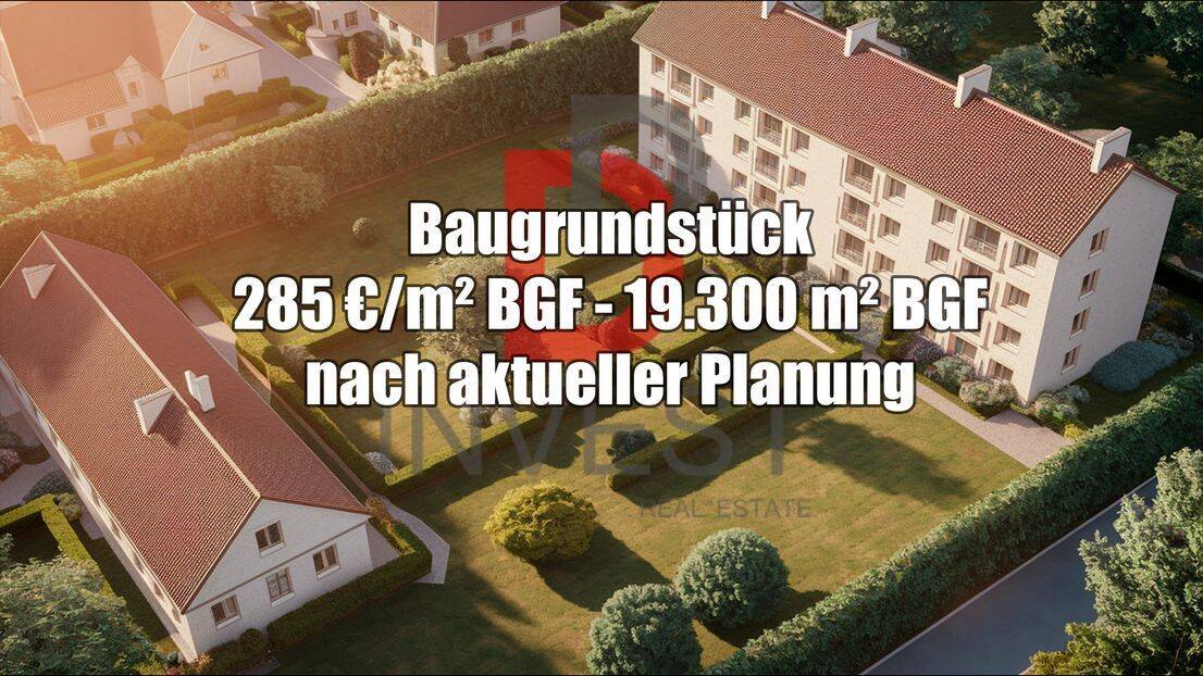 Baugrundstück –  285 €/m² BGF – 19.300 m² BGF nach aktueller Planung, 15569 Woltersdorf