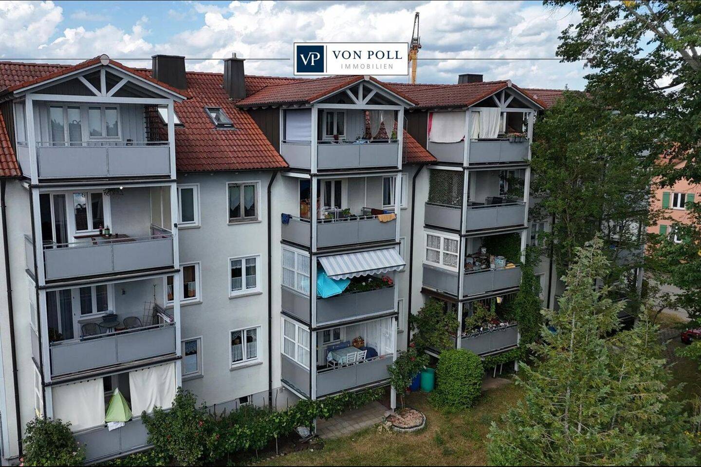 Helle Drei-Zimmer-Wohnung mit sonnigem Südbalkon und grünem Ausblick, 91550 Dinkelsbühl