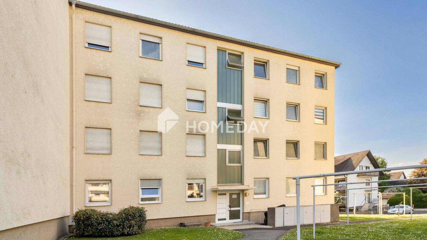 Helle 3-Zimmer-Wohnung mit Balkon und möblierter WG-Vermietung, 61118 Bad Vilbel