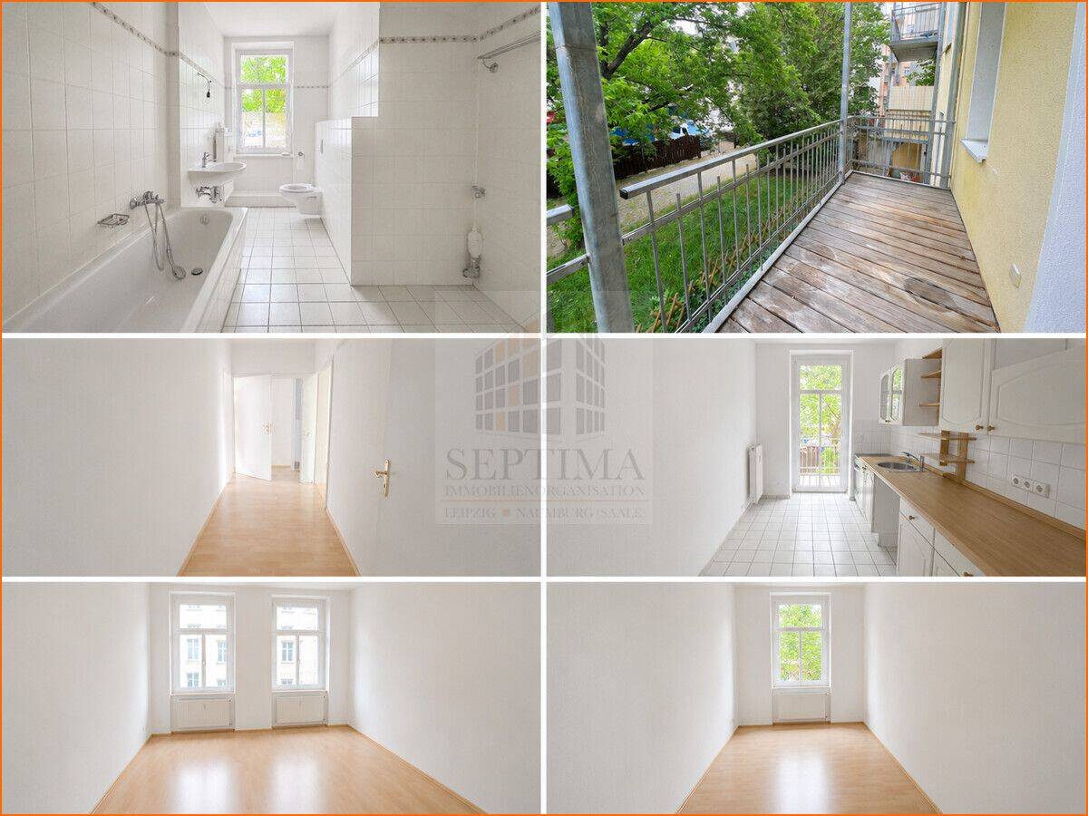 Vermietete 2-Zimmer-Eigentumswohnung mit Balkon, 4275 Leipzig (Marienbrunn Südvorstadt)