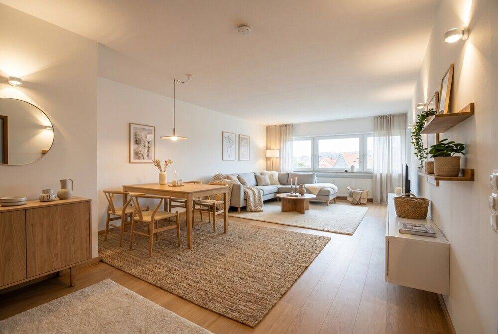 Geräumige 3-Zimmer-Wohnung mit Balkon und optionalem Tiefgaragenstellplatz in Mutterstadt, 67112 Mutterstadt