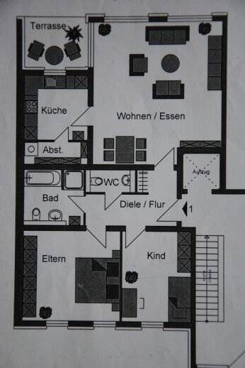 3 ZKB in Trierweiler-Sirzenich + TG&P, 54311 Trierweiler