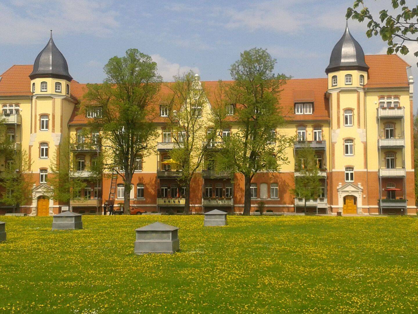 Reußpark! 2-Raum-Wohnung mit Einbauküche, Lift, Wa+ Du, Tiefgarage, 7546 Gera