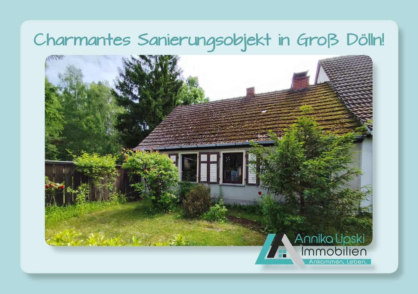 Uckermark – Charmantes Sanierungsobjekt in Groß Dölln, 17268 Templin