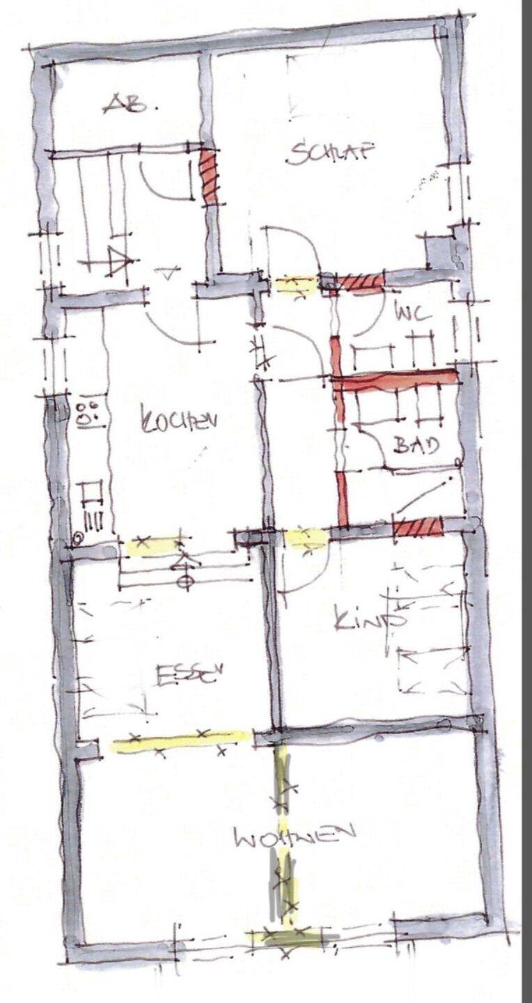 Erstbezug nach Kernsanierung – moderne 4-Zimmer-Wohnung mit eigenem Eingang & großem Garten, 45359 Essen (Bedingrade Frintrop Schönebeck)