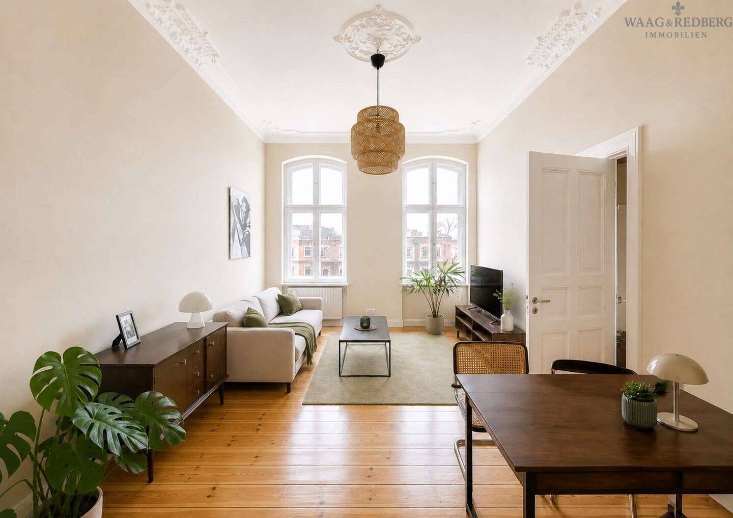 Zeitlose Eleganz: Charmanter Altbau mit Balkon und Flair, 13407 Berlin (Reinickendorf)