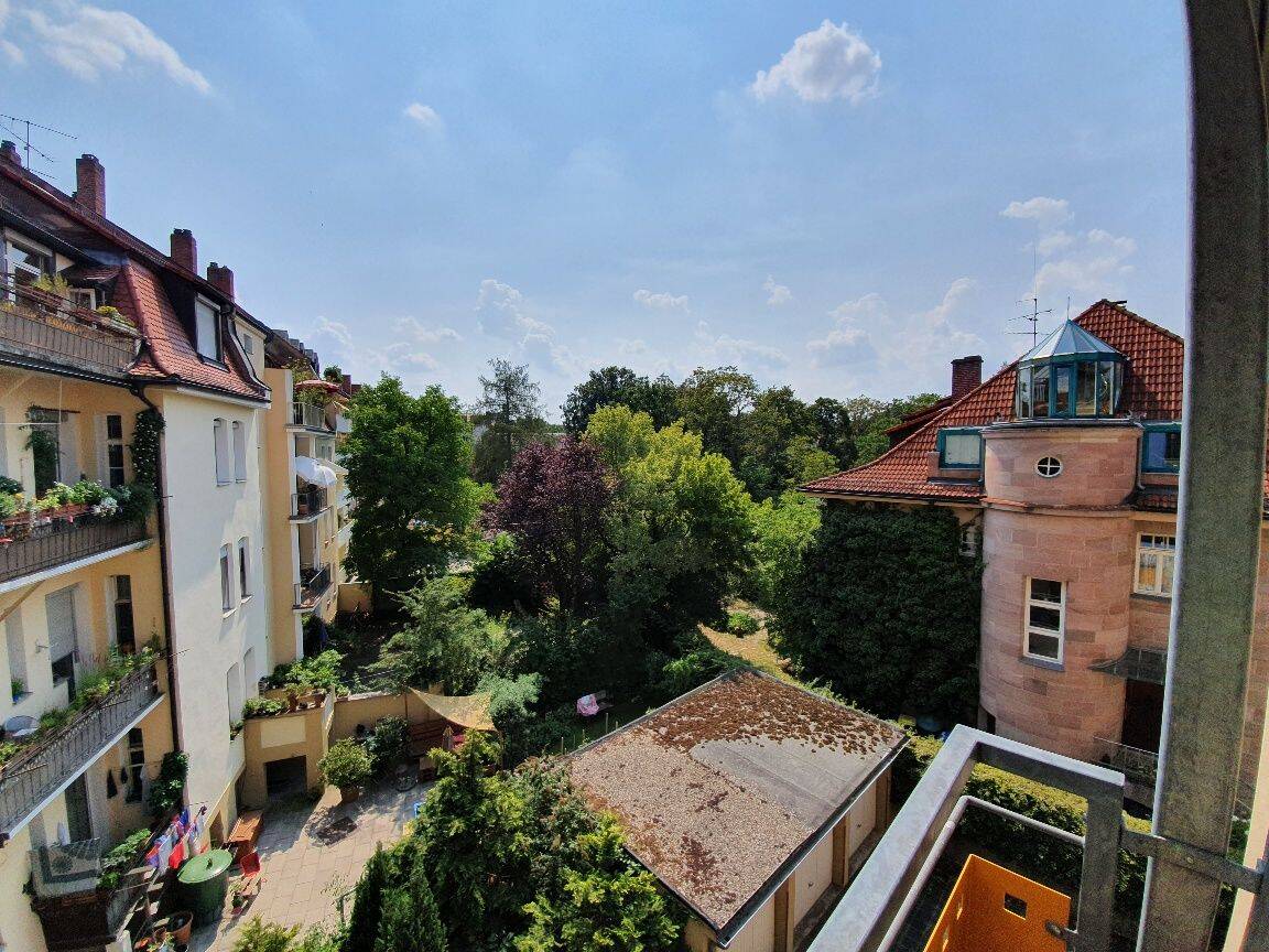 Die ideale 1-Zimmer Wohnung mit Südbalkon in den grünen Innenhof, 90461 Nürnberg