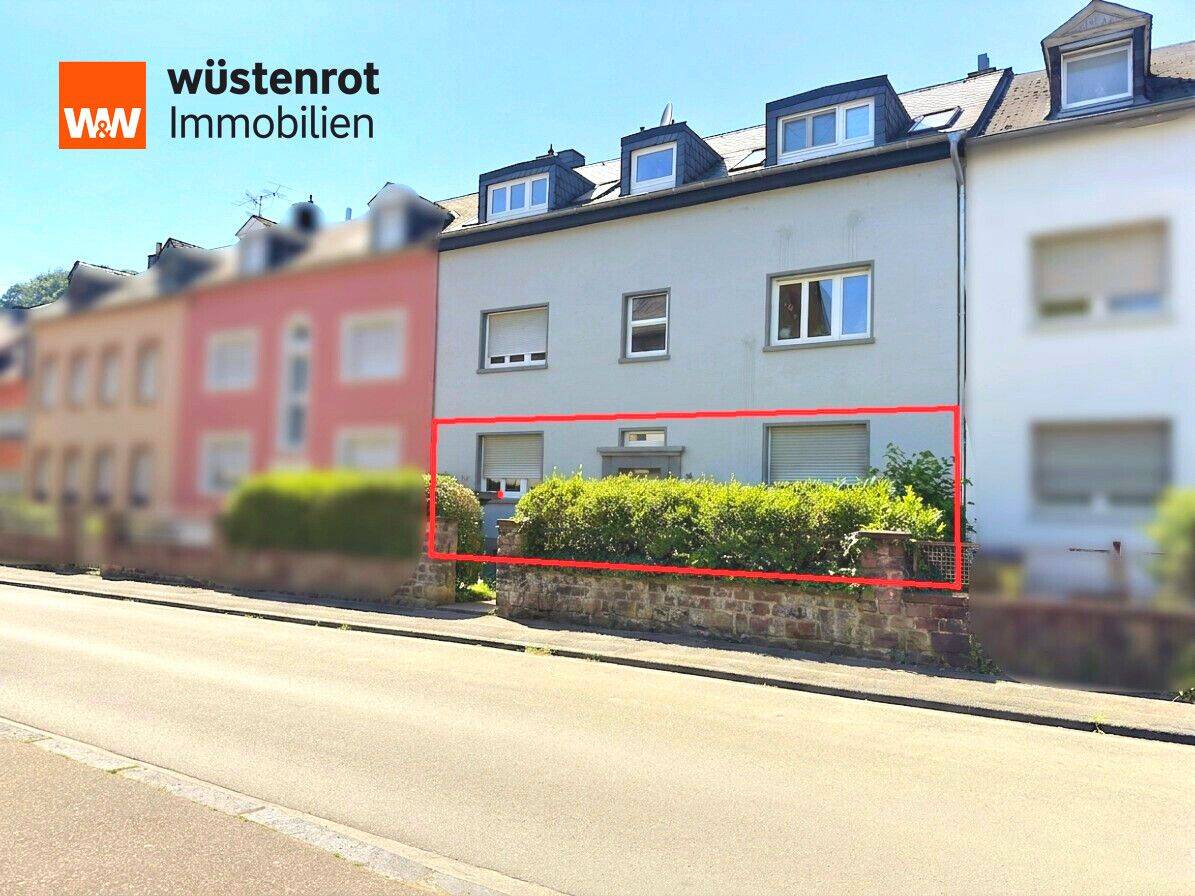Stilvolles Wohnen im Hochparterre in Trier-West: Gepflegte 3-Zimmer-Wohnung mit Garten und Terrasse, 54294 Trier