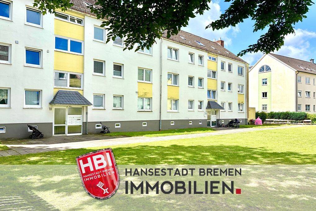 Schwanewede / Top-modernisierte 2-Zimmer-Wohnung mit Sonnenbalkon in ruhiger Lage, 28790 Schwanewede