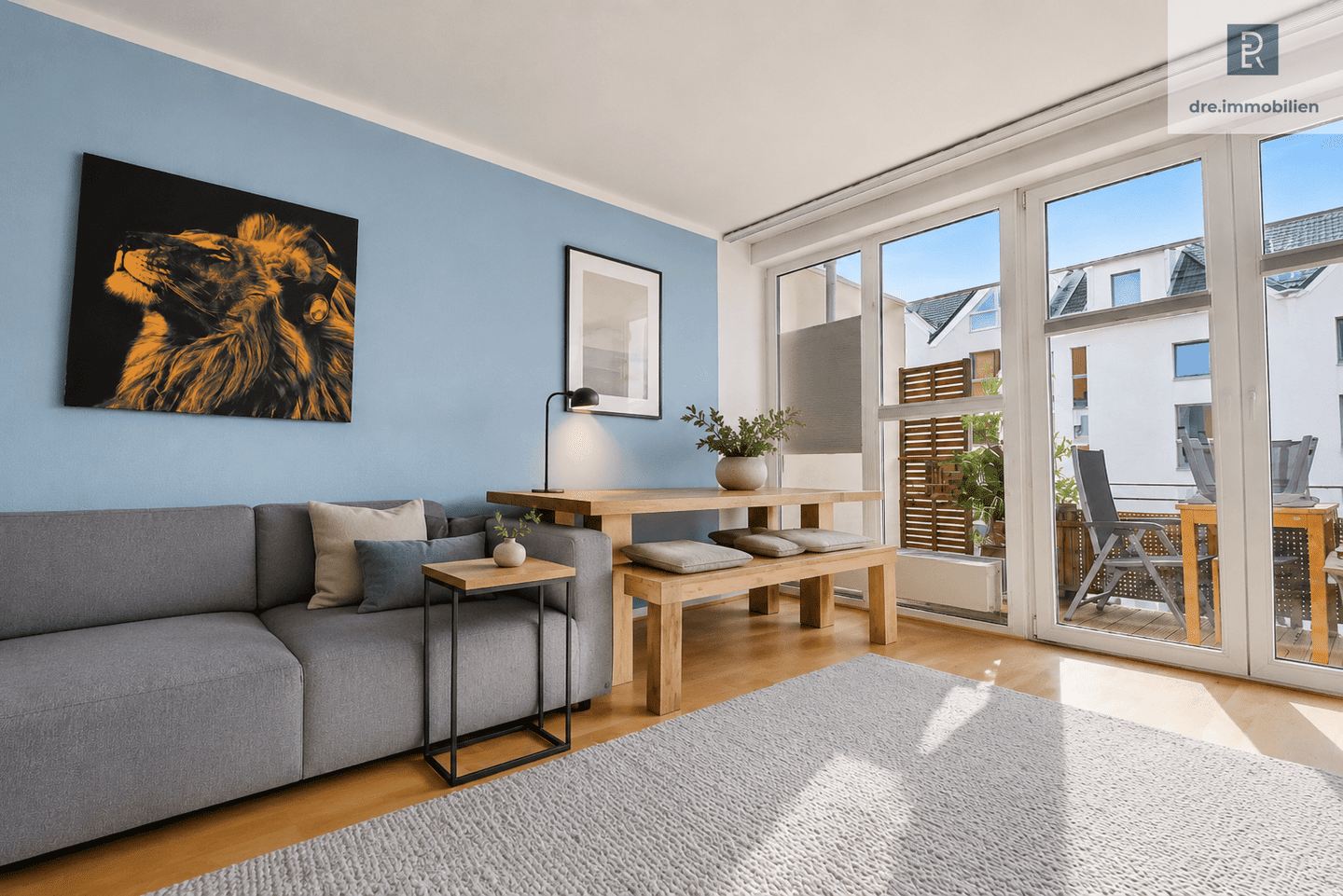 Köln-Bayenthal: Gemütliche 2-Zimmer-Wohnung mit Tiefgaragenstellplatz und Balkon, 50968 Köln (Rodenkirchen)