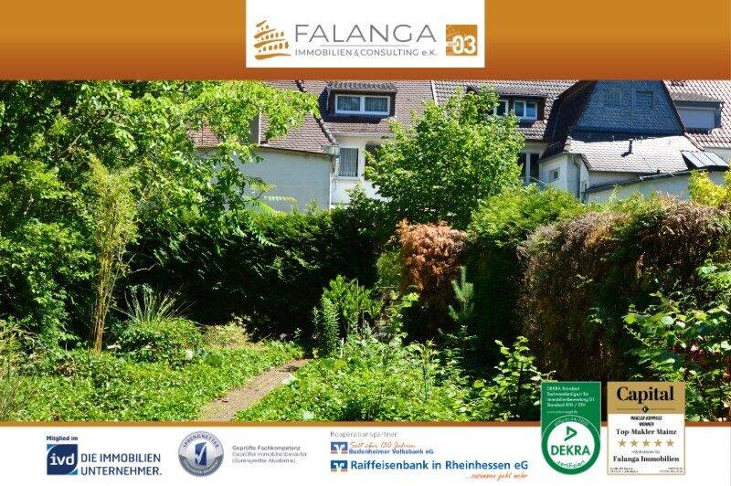FALANGA IMMOBILIEN – Familienparadies mit wunderschönen Garten in ruhiger Lage von Mainz-Mombach!, 55120 Mainz (Mombach Neustadt)