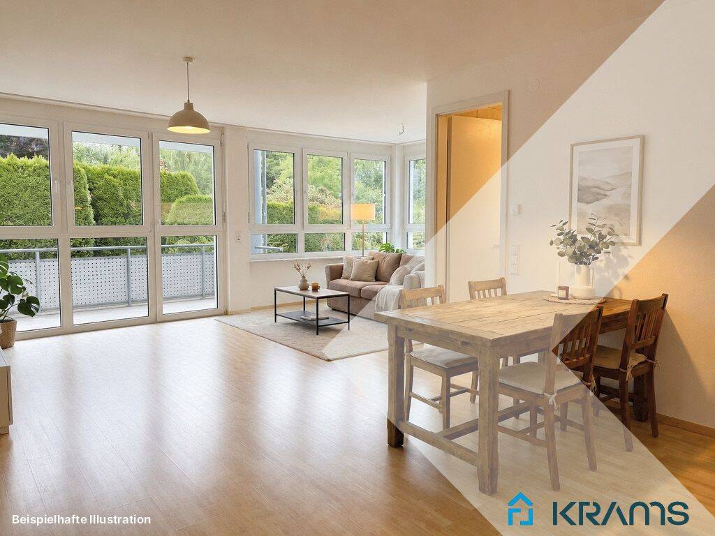 Fernab vom Stadttrubel – Helle Wohlfühlwohnung mit Balkon am Georgenberg in Reutlingen, 72764 Reutlingen