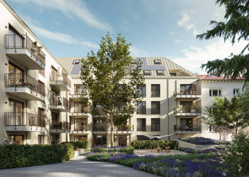 Moderne 2-Zimmer-Wohnung am Kurpark mit Balkon und Loggia