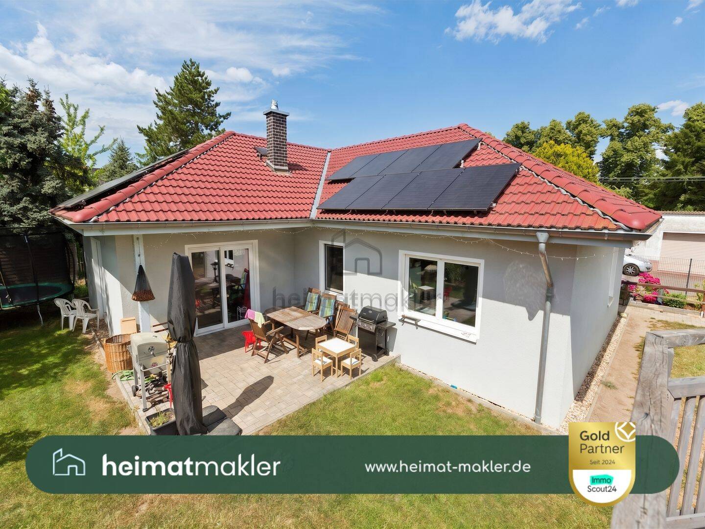 Zukunftssicher wohnen: Ebenerdiger und barrierefreier Bungalow mit Photovoltaik, 4509 Delitzsch