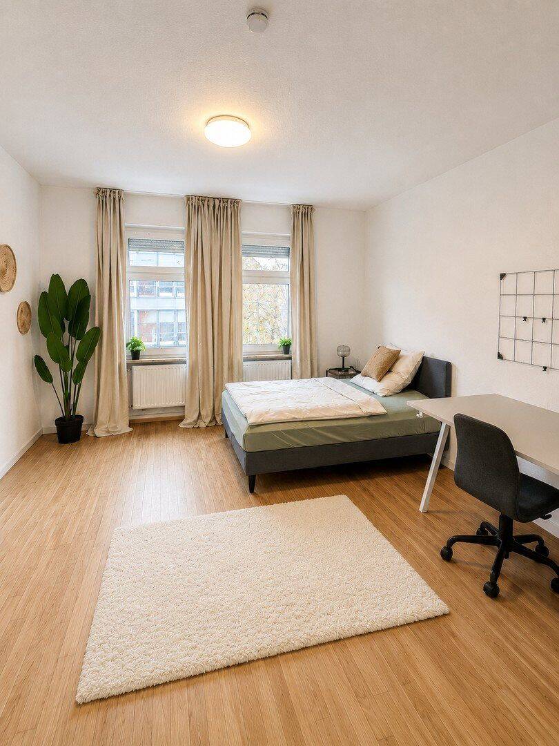 Voll möblierte WG-Zimmer in Top-Lage – All Inclusive & sofort bezugsfrei, 90408 Nürnberg (Großreuth h. d. Veste Gärten h. d. Veste Maxfeld Nordbahnhof Sankt Johannis)