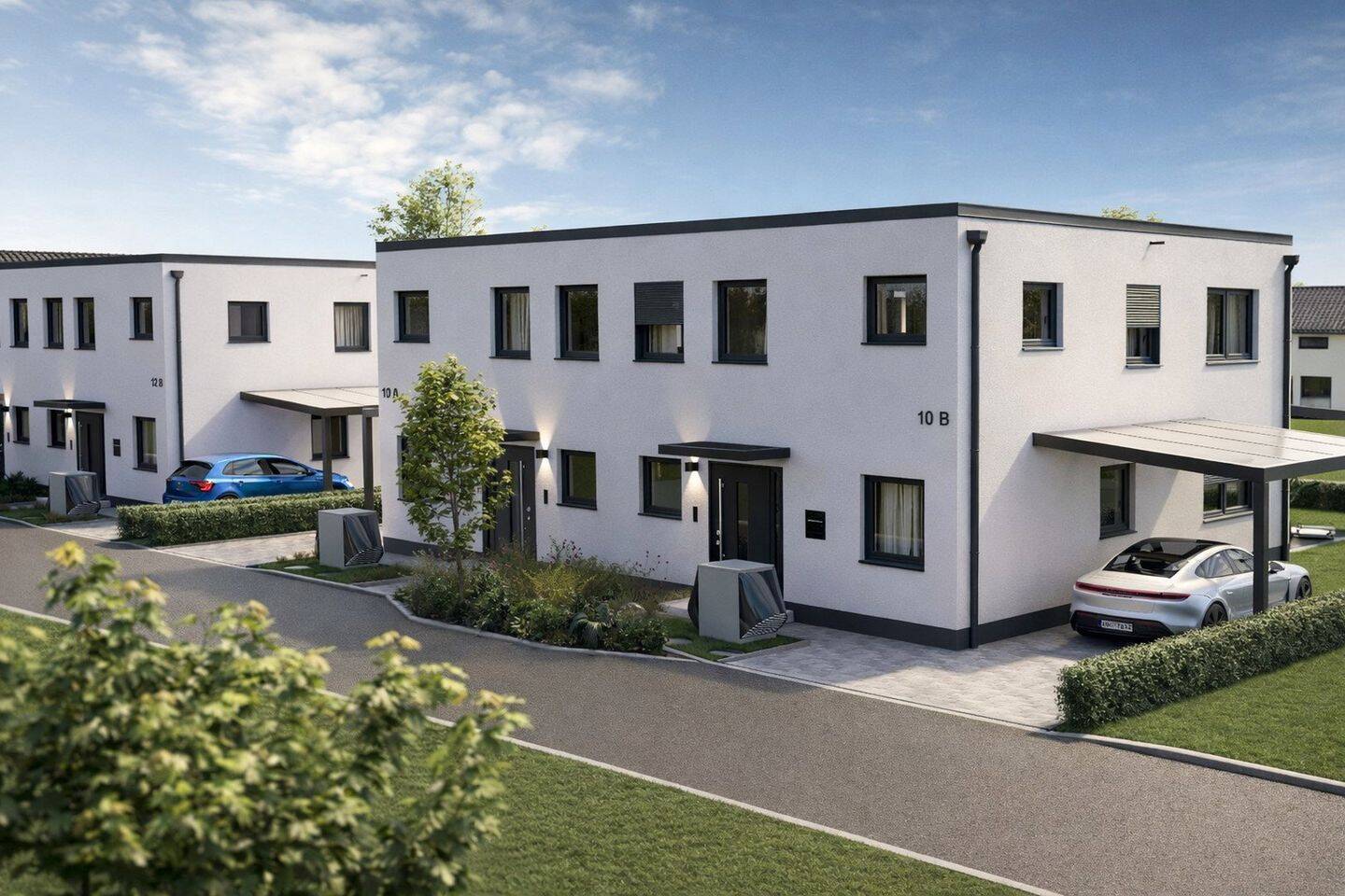 Letzte Chance: Doppelhaushälfte mit KfW-Zinsen ab 1,00 % p.a. – Rohbau bald abgeschlossen, 92699 Bechtsrieth