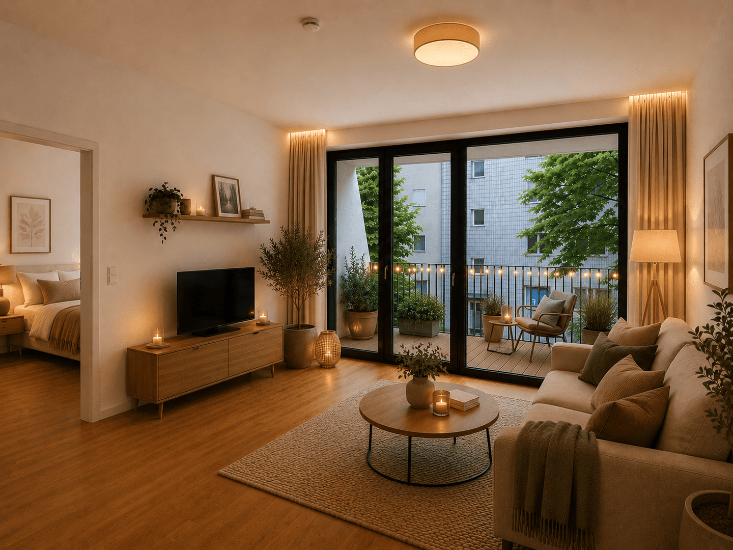 Attraktive 2-Zimmer-Neubauwohnung (Baujahr 2019) mit Balkon, Aufzug und moderner Einbauküche, 12435 Berlin (Treptow-Köpenick Alt-Treptow Kleingartenanlage Rathaus Plänterwald)